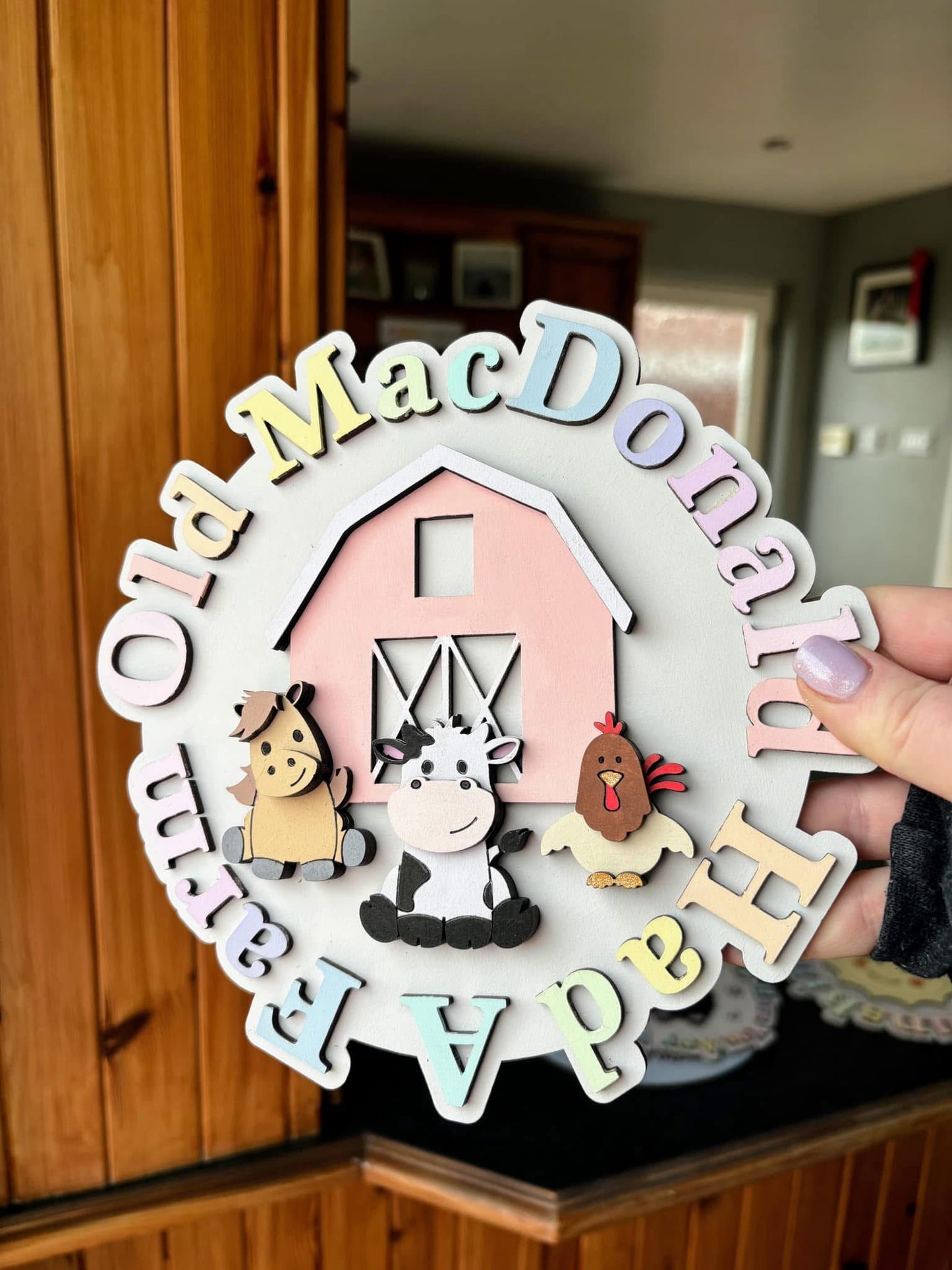 Old MacDonald wall plaque