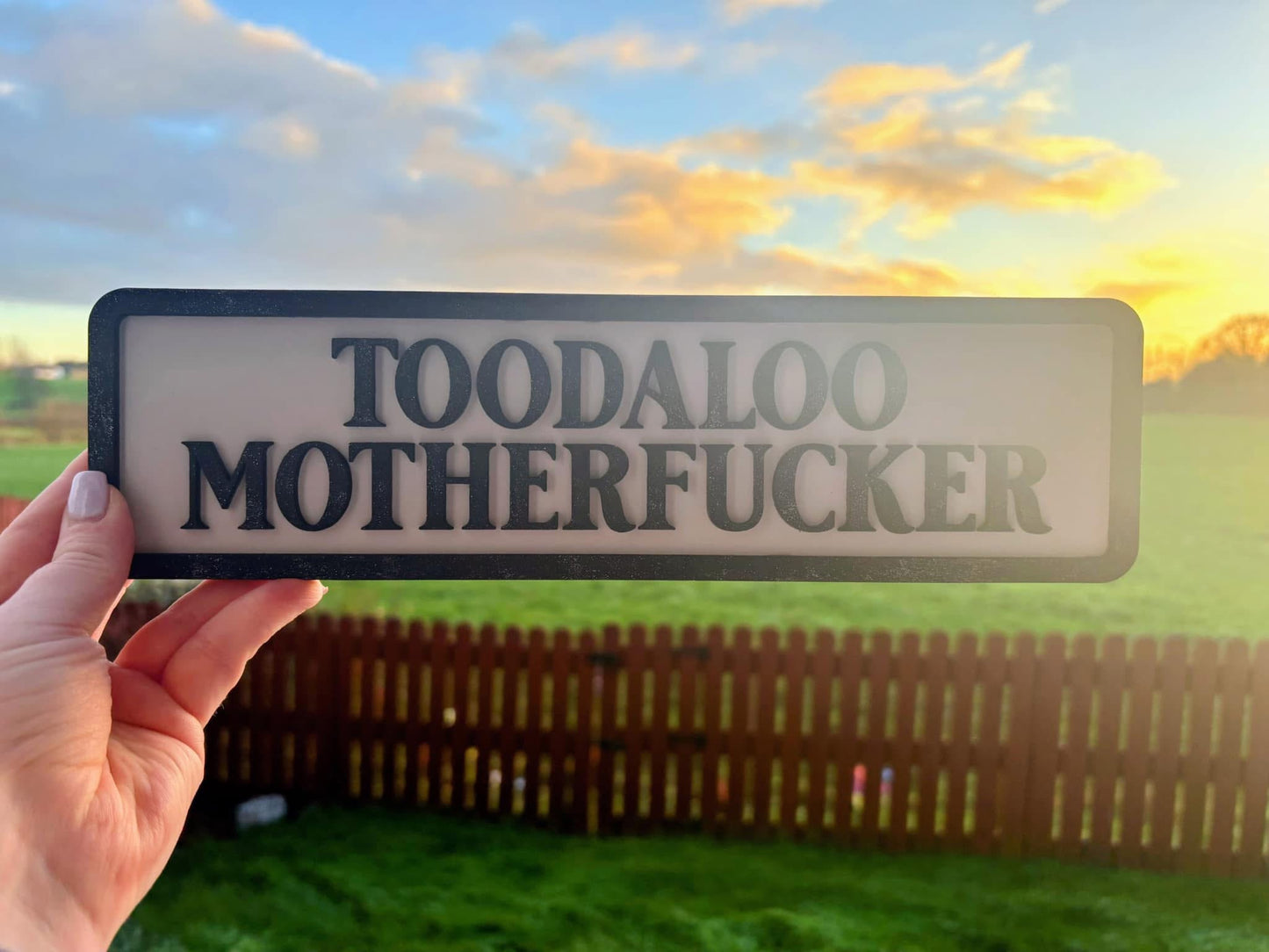 Toodaloo plaque